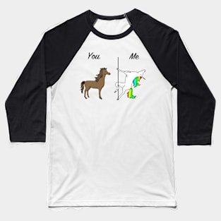 You&Me Unicorn Baseball T-Shirt